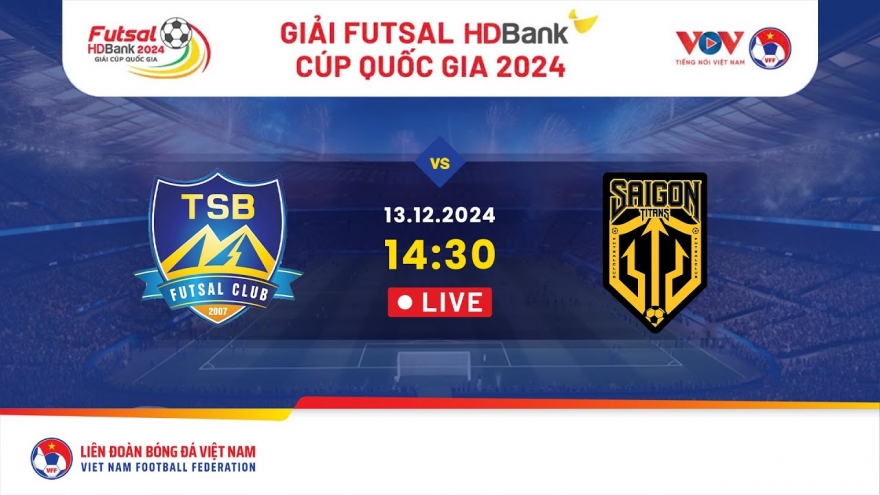 Trực tiếp Thái Sơn Bắc - Sài Gòn Titans tại Giải Futsal HDBank Cúp Quốc gia 2024